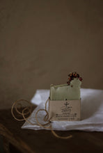 Load image into Gallery viewer, Peppermint, green clay and rose soap