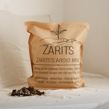 Load image into Gallery viewer, Sac de terreau ZARITS Aroid Mix en kraft, terreau visible devant