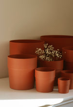 Charger l&#39;image dans la galerie, Cache pot 3D / Pot semi-hydro Terra cotta
