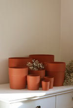 Charger l&#39;image dans la galerie, Cache pot 3D / Pot semi-hydro Terra cotta
