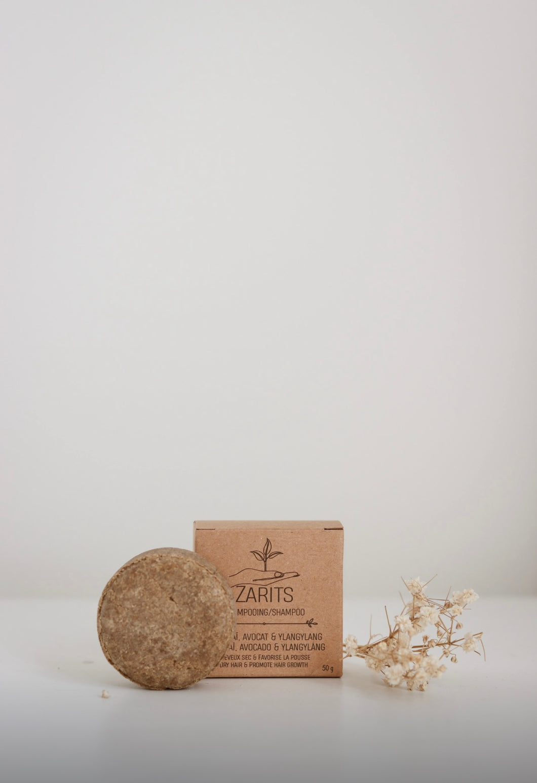 Shampoo with shikakai, avocado and ylangylang - Dry or colored hair / promotes growth