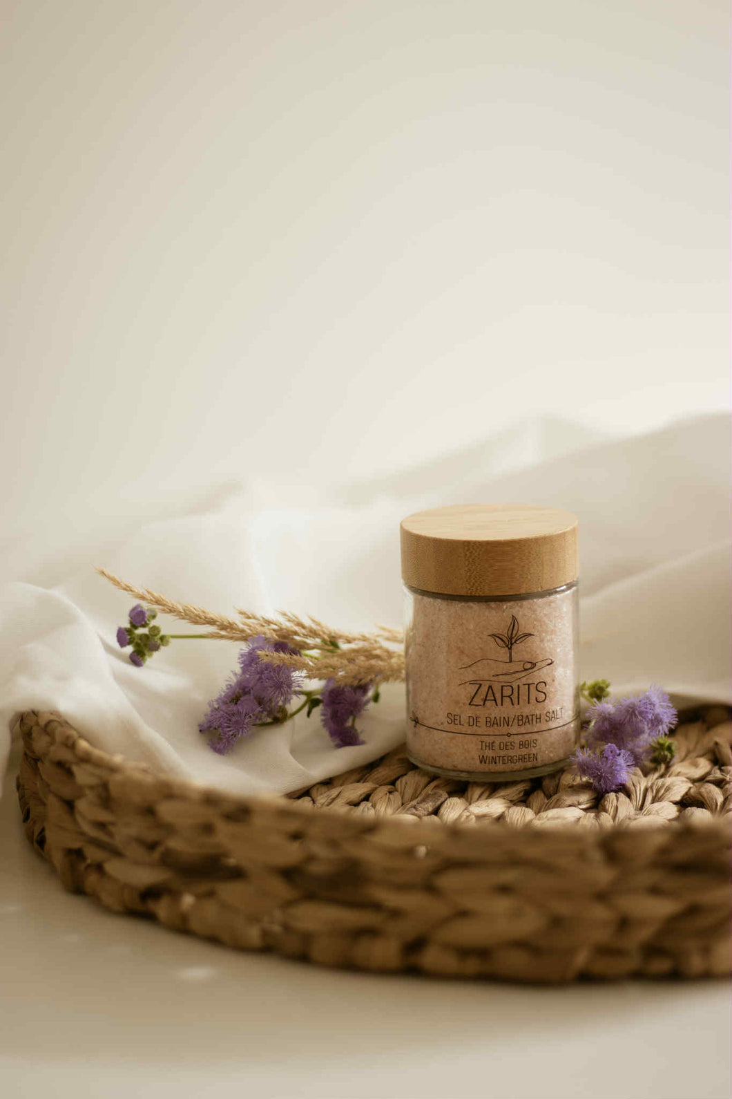 Sel de bain au thé des bois