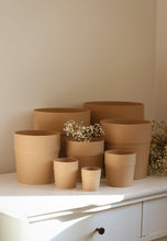 Charger l&#39;image dans la galerie, Cache pot 3D / Pot semi-hydro Beige
