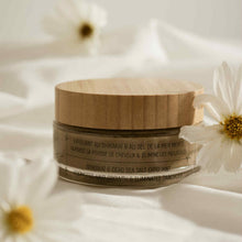 Charger l'image dans la galerie, Pot exfoliant shikakai cuir chevelu &amp; visage, couvercle bois

