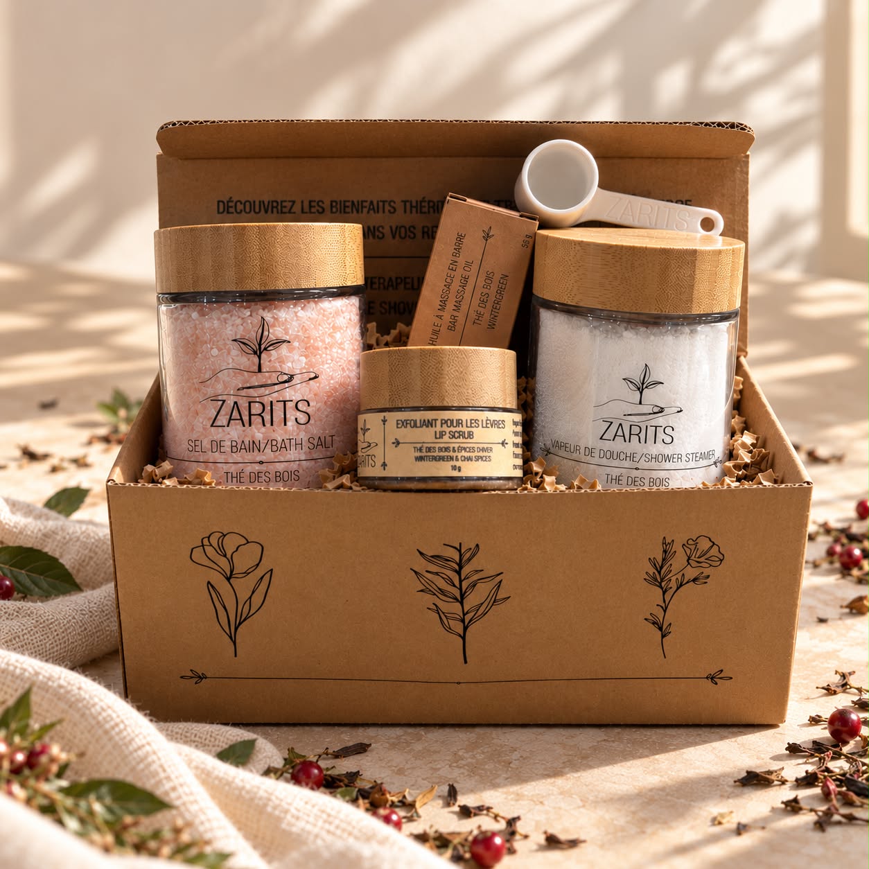 Coffret cadeau La Boréale de Zarits